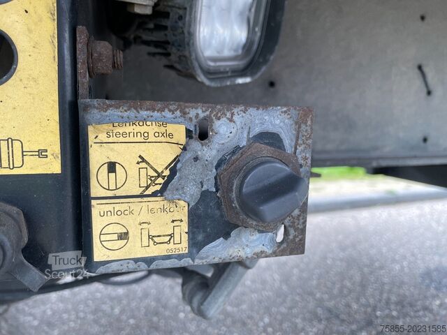 Presenninger, der kan skubbes Schmitz SCS 24/L - 13.62 E B (S01) Kooiaap / SAF Axle /...
