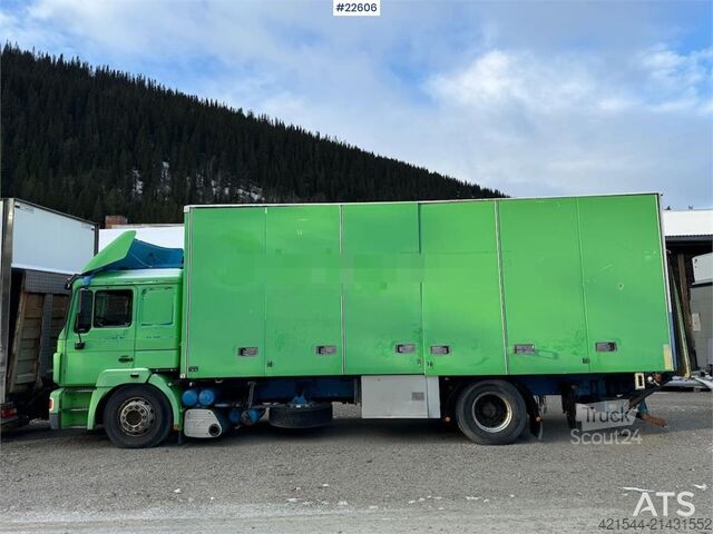 Mala MAN 19.293 4x2 box truck with Zepro lift – repair obje