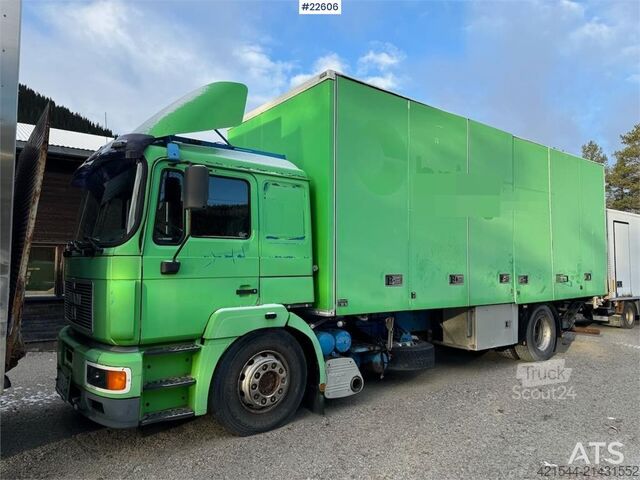 Mala MAN 19.293 4x2 box truck with Zepro lift – repair obje