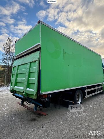 Mala MAN 19.293 4x2 box truck with Zepro lift – repair obje