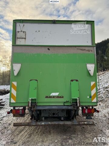 Mala Mercedes-Benz Atego 815 4x2 box truck. Repair object.