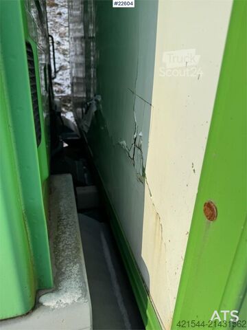 Mala Mercedes-Benz Atego 815 4x2 box truck. Repair object.