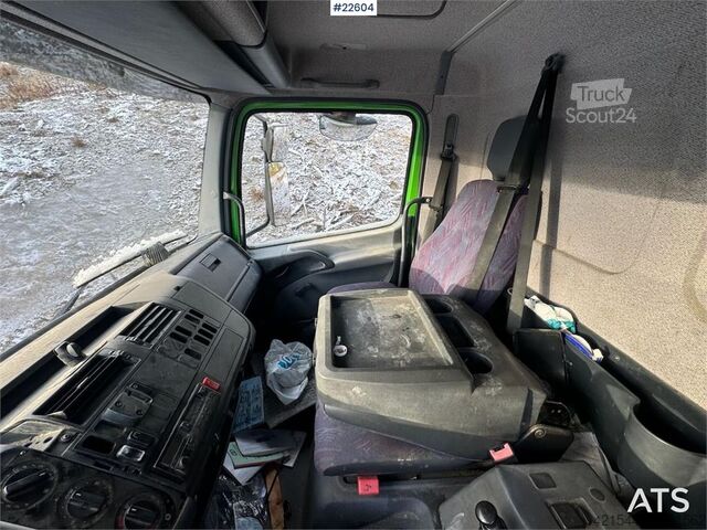 Mala Mercedes-Benz Atego 815 4x2 box truck. Repair object.