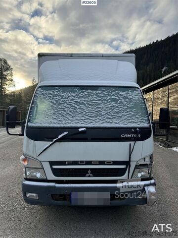 Mala Mitsubishi Fuso 7C18 4x2 box truck with tail lift – repair ob