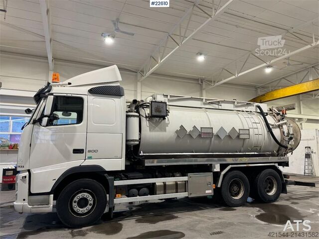Vacuum truck Volvo FH500 6x2 Suction/wash truck w/ Rolba body. 168,00