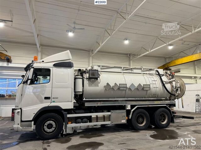 Vacuum truck Volvo FH500 6x2 Suction/wash truck w/ Rolba body. 168,00