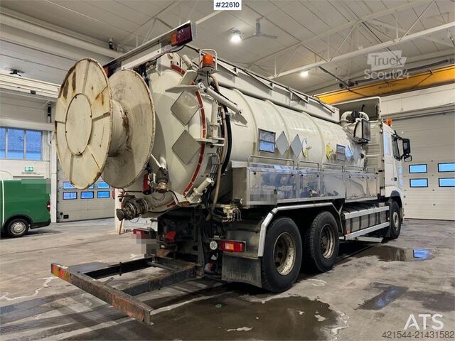 Vacuum truck Volvo FH500 6x2 Suction/wash truck w/ Rolba body. 168,00