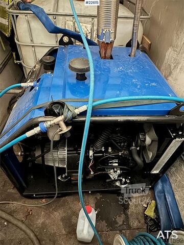 Remorcă cu caroserie Ifor Williams cu aparat de spălat cu presiune Nilfisk Ifor Williams cabinet trailer w/ Nilfisk High-pressure washer