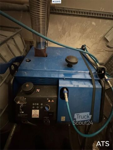 Remorcă cu caroserie Ifor Williams cu aparat de spălat cu presiune Nilfisk Ifor Williams cabinet trailer w/ Nilfisk High-pressure washer