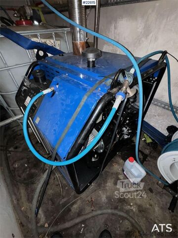 Remorcă cu caroserie Ifor Williams cu aparat de spălat cu presiune Nilfisk Ifor Williams cabinet trailer w/ Nilfisk High-pressure washer