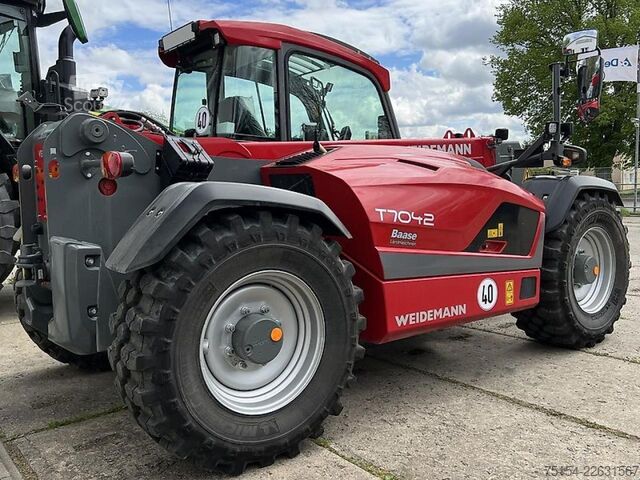 رافعة تلسكوبية Weidemann T7042 Klima 40km/h