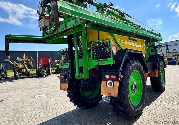 مرش مبيدات حشرية Dammann DT2500H 6000l 30m