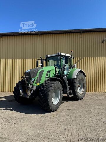 جرار Fendt 828 Vario S4 Profi Plus mit FH+FZW