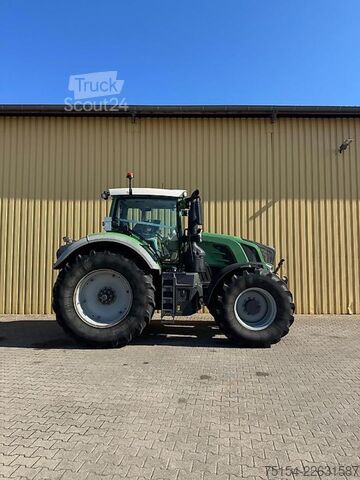 جرار Fendt 828 Vario S4 Profi Plus mit FH+FZW