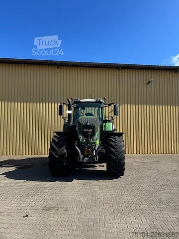 جرار Fendt 828 Vario S4 Profi Plus mit FH+FZW