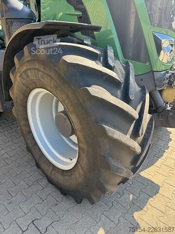 جرار Fendt 828 Vario S4 Profi Plus mit FH+FZW