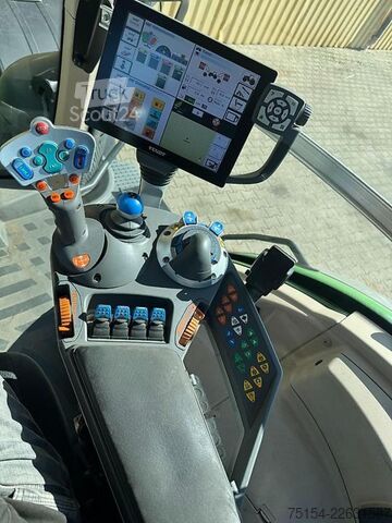 جرار Fendt 828 Vario S4 Profi Plus mit FH+FZW