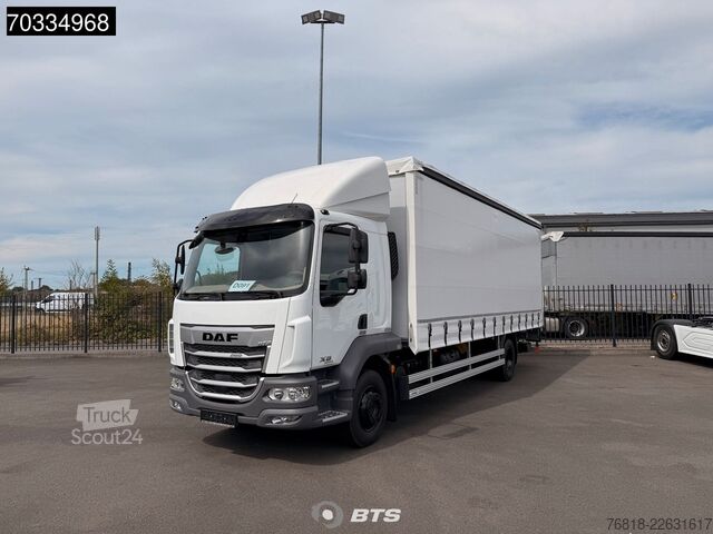 Ladbil med presenning DAF XB 260 4X2 FA VDC 16t - Junge Curtainsider + 150