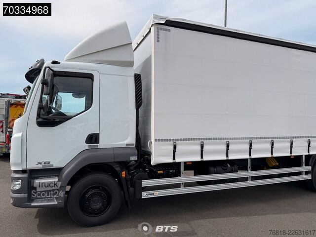 Ladbil med presenning DAF XB 260 4X2 FA VDC 16t - Junge Curtainsider + 150