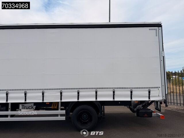 Ladbil med presenning DAF XB 260 4X2 FA VDC 16t - Junge Curtainsider + 150
