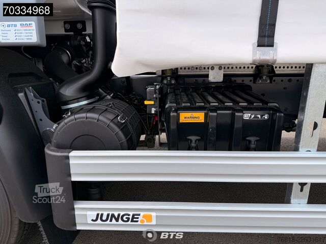 Ladbil med presenning DAF XB 260 4X2 FA VDC 16t - Junge Curtainsider + 150