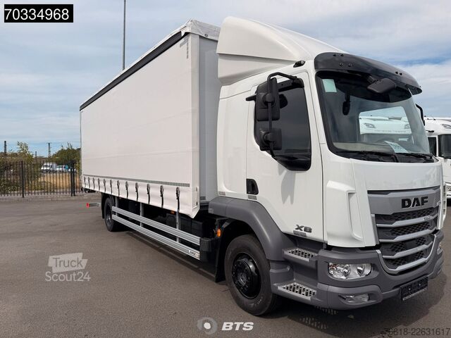 Ladbil med presenning DAF XB 260 4X2 FA VDC 16t - Junge Curtainsider + 150