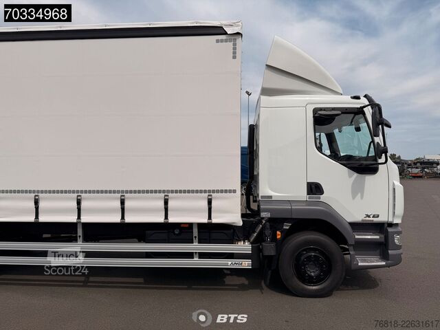 Ladbil med presenning DAF XB 260 4X2 FA VDC 16t - Junge Curtainsider + 150