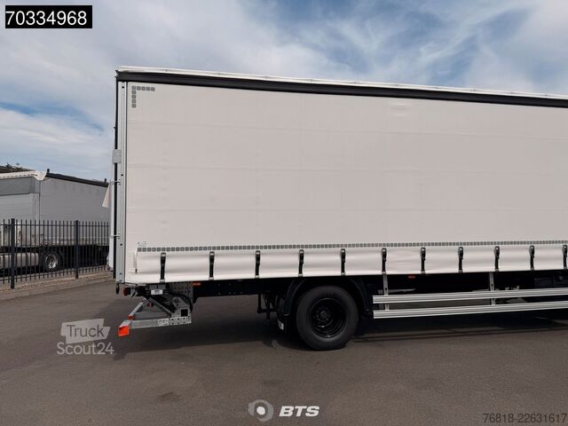 Ladbil med presenning DAF XB 260 4X2 FA VDC 16t - Junge Curtainsider + 150