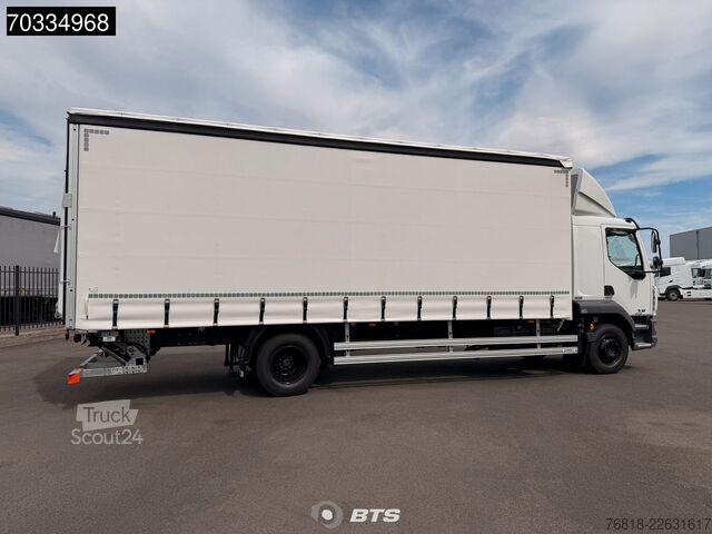 Ladbil med presenning DAF XB 260 4X2 FA VDC 16t - Junge Curtainsider + 150
