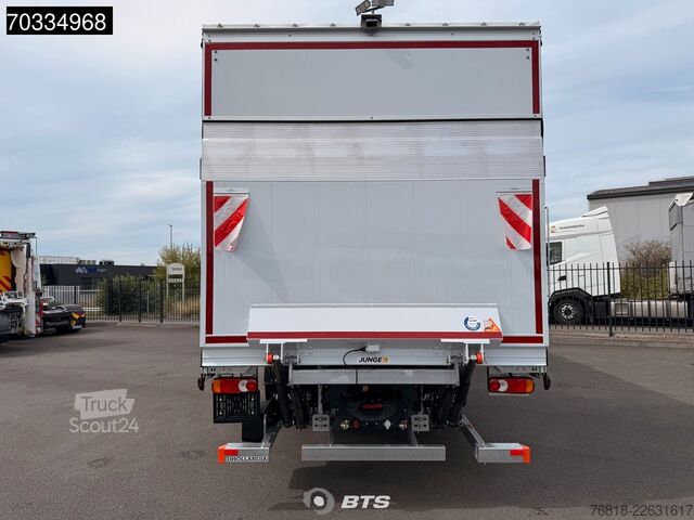 Ladbil med presenning DAF XB 260 4X2 FA VDC 16t - Junge Curtainsider + 150