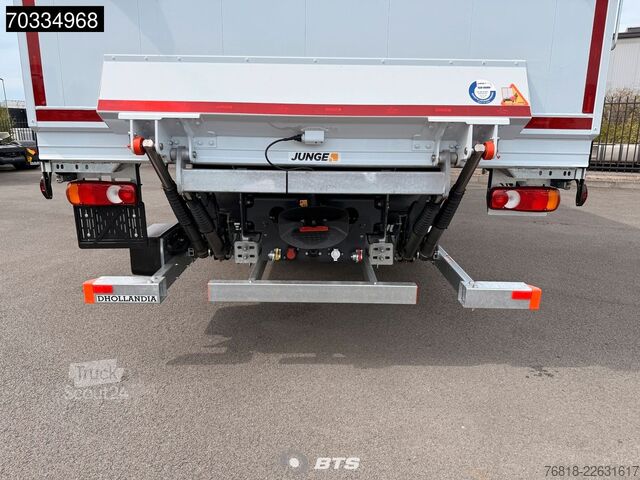 Ladbil med presenning DAF XB 260 4X2 FA VDC 16t - Junge Curtainsider + 150
