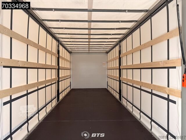 Ladbil med presenning DAF XB 260 4X2 FA VDC 16t - Junge Curtainsider + 150
