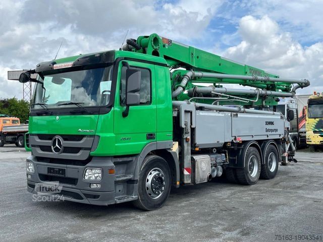 Автобетононасос MERCEDES-BENZ Actros 2641 6x4  Betonpumpe Schwing S 36 X nur 2