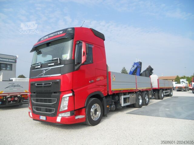 Macara montată pe camion Volvo FH510