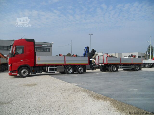 Macara montată pe camion Volvo FH510