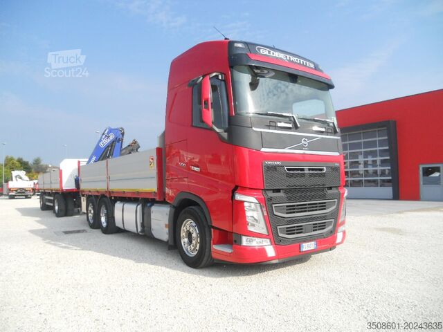 Macara montată pe camion Volvo FH510