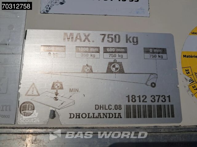 Resväska Iveco Daily 35C16 Ladebordwand Seitentür 160PS Doppel...