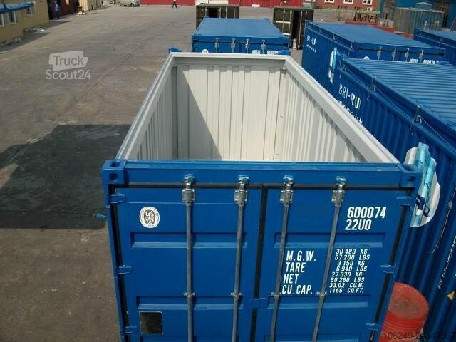 Conteneur d'expédition  20DV Open Top Hard Top Container 6m