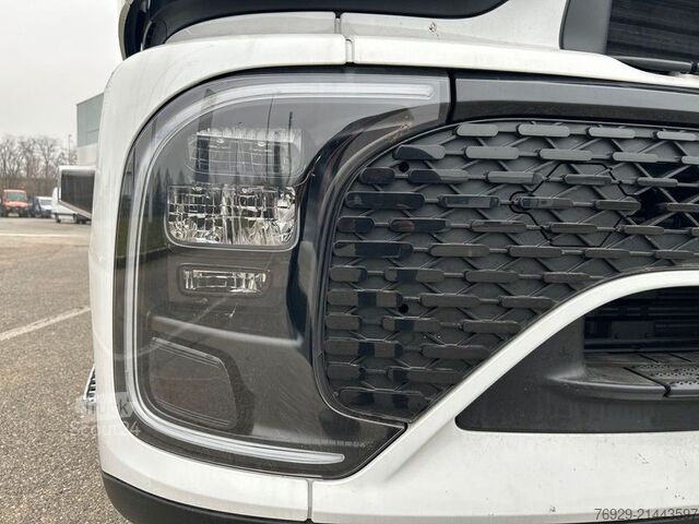 Φορτηγό πλατφόρμα με μουσαμά Mercedes-Benz ACTROS