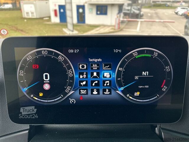 Φορτηγό πλατφόρμα με μουσαμά Mercedes-Benz ACTROS