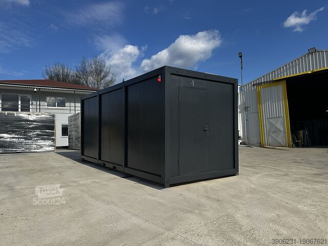 Живий контейнер Wohncontainer / Bürocontainer / Baucontainer Modell BLACK