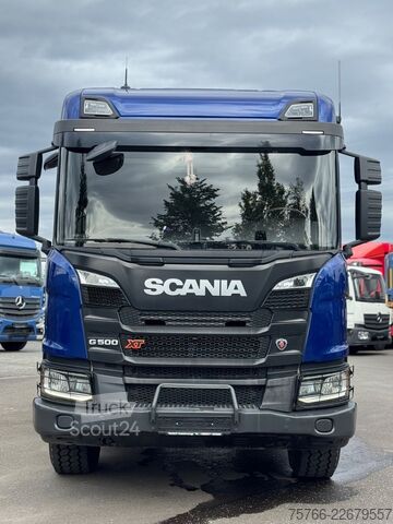 Tresidig tippbil SCANIA G 500  / DAUTEL / PLANE / BORDMATIC