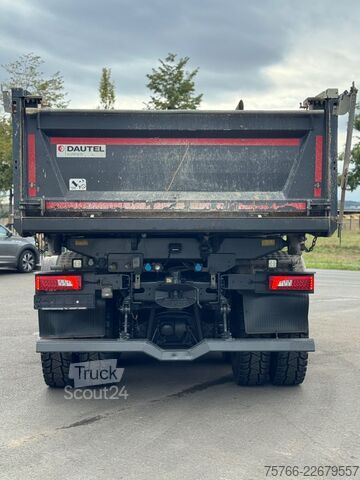 Tresidig tippbil SCANIA G 500  / DAUTEL / PLANE / BORDMATIC