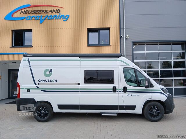 Obytný vůz CHAUSSON V594 Road Line *MJ27*Arctic*Markise*Solar