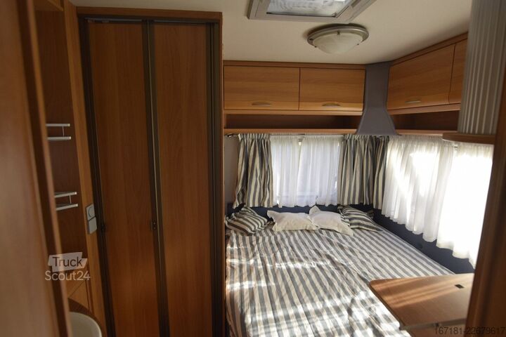 Karavan KNAUS Eurostar 450 mit Mover und Vorzelt