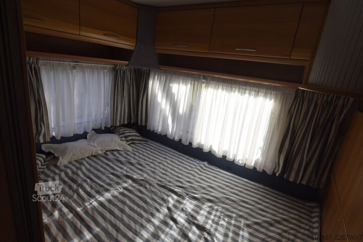 Karavan KNAUS Eurostar 450 mit Mover und Vorzelt