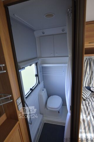 Karavan KNAUS Eurostar 450 mit Mover und Vorzelt