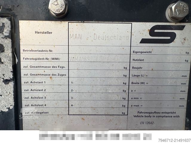 LKW mit Tankaufbau MAN TGS 26.400 GASTANK LKW 6x2 EEV 22.000L *2012*