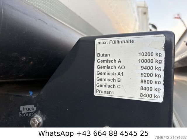 LKW mit Tankaufbau MAN TGS 26.400 GASTANK LKW 6x2 EEV 22.000L *2012*