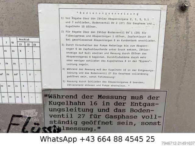 LKW mit Tankaufbau MAN TGS 26.400 GASTANK LKW 6x2 EEV 22.000L *2012*